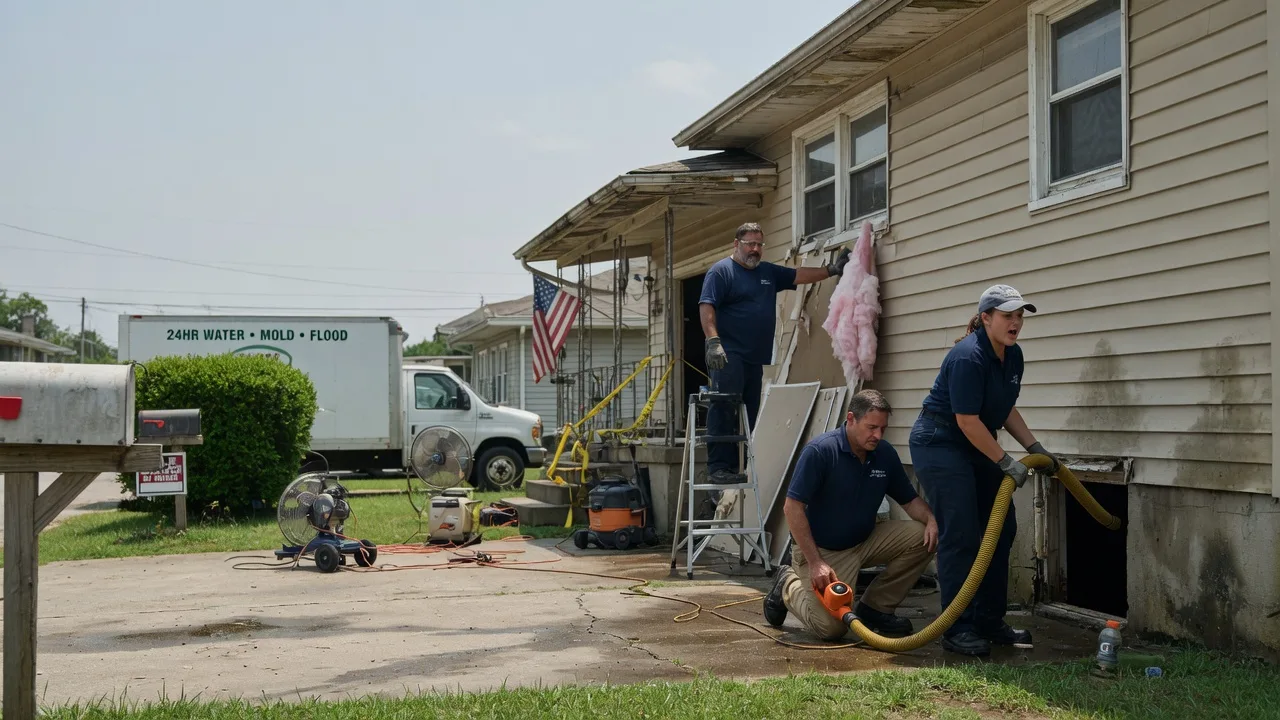 Water Damage Repair in Pine Level, NC near me
